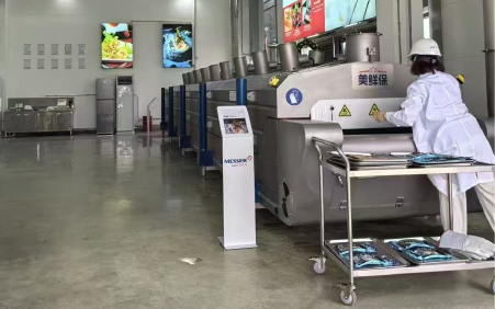 梅塞尔集团液氮速冻隧道线